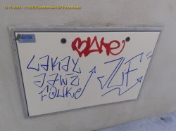 Welche Strafe gilt für Sprayerei in Frankreich?