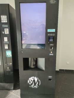 What is a beverage or snack dispenser?