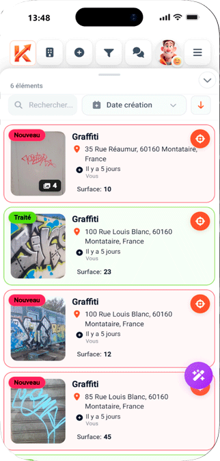 list