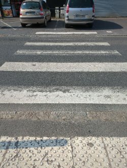 Segnalazione dei passaggi pedonali 2.