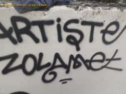 Hoe lang blijft een graffiti zichtbaar voor het reinigen?